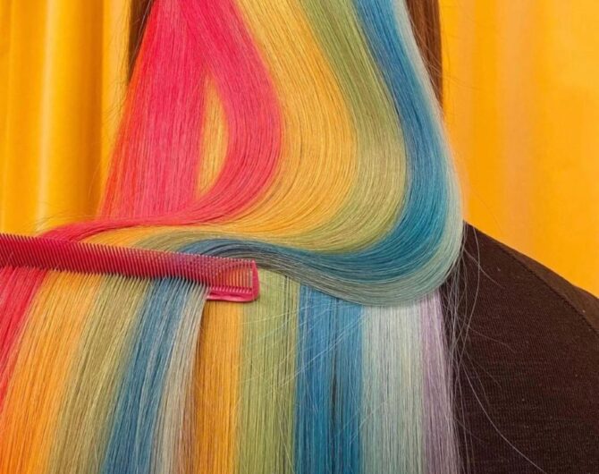 full color hair